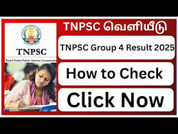 📢 TNPSC Group 4 முடிவு 2025 வெளியீடு!