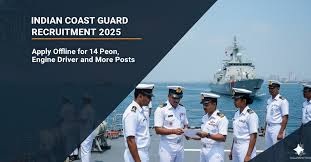இந்திய கடலோர காவல் படை வேலைவாய்ப்பு 2025 – 14 பணியிடங்கள் | Peon, Engine Driver மற்றும் பல