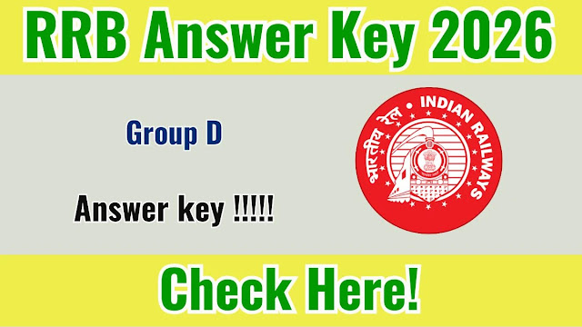 RRB Group D 2025 விடைக்குறிப்பு வெளியீடு