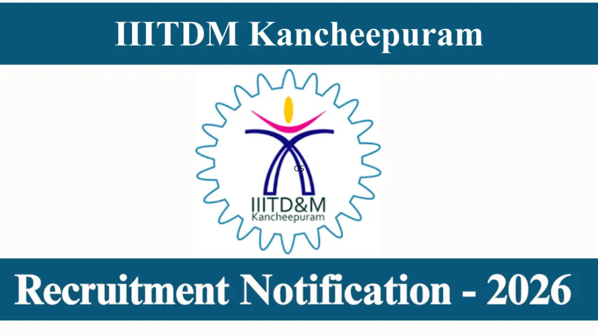 🚀 IIITDM Kancheepuram Recruitment 2026 – Project Assistant வேலைவாய்ப்பு! ₹25,000 + HRA சம்பளம் | Apply Online